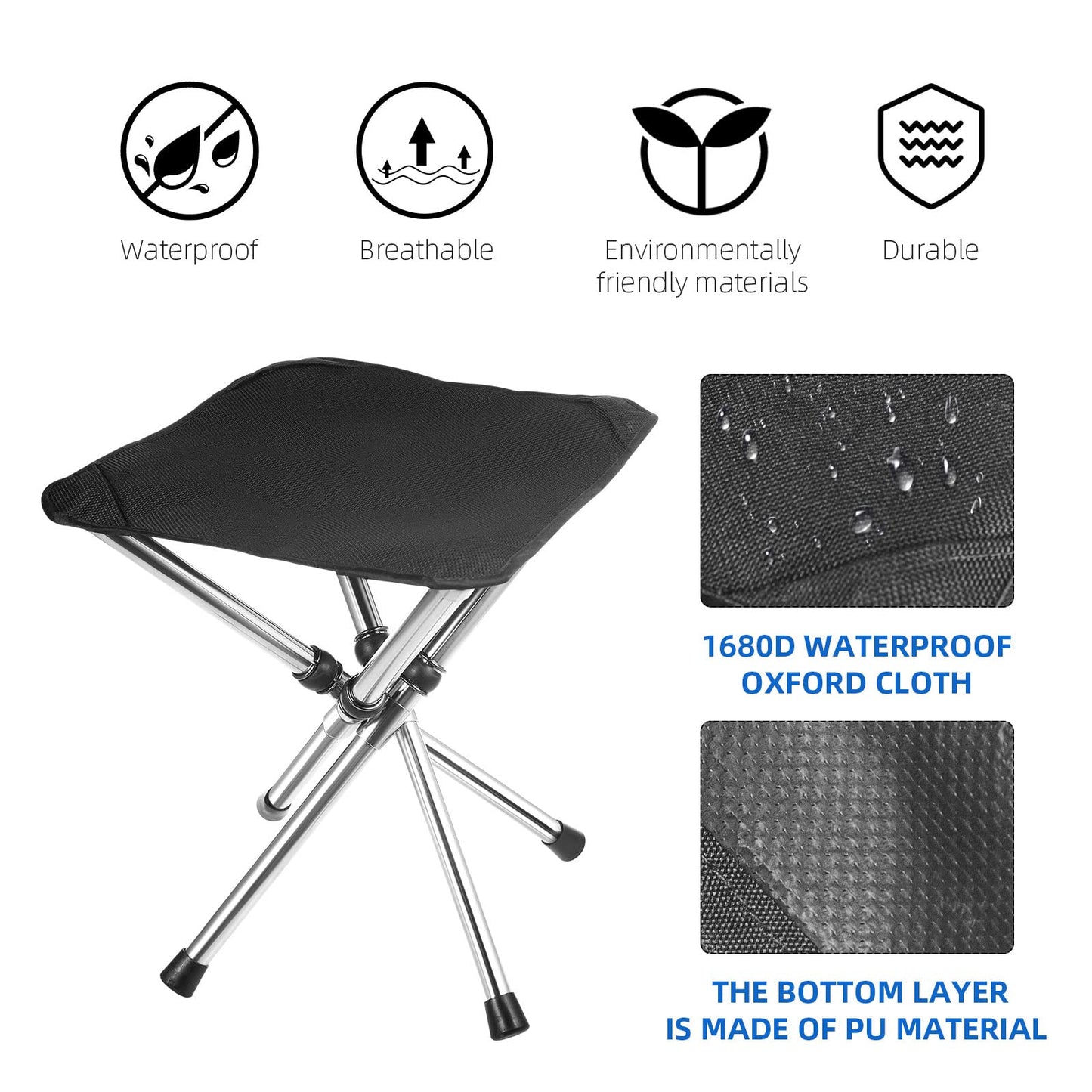 chaise camping ultra léger pliable 450 gramme